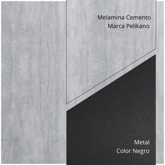 MESA AUXILIAR INDUSTRIAL COSMO CEMENTO CORICHA HOME - 5