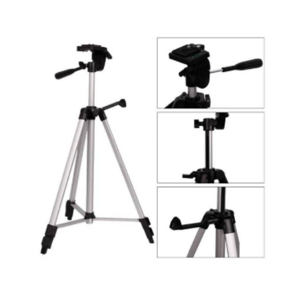 Happyaid Aluminum Tripod & Selfie Stick With Wireless Remote - 28" Extendable For Phones & Cameras 6 thumbnail image