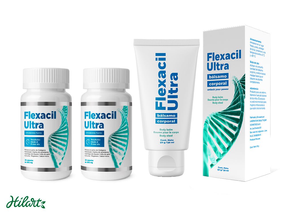 1 FLEXACIL ULTRA CREMA  + 2 FLEXACIL CAPSULAS - 1