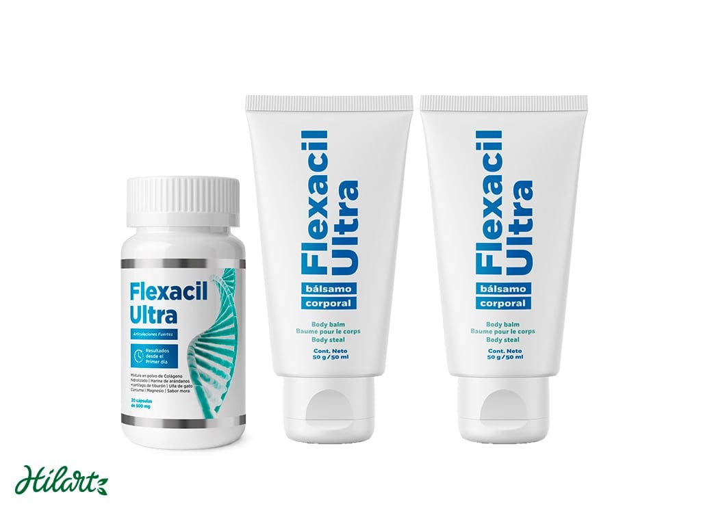 2 FLEXACIL ULTRA CREMA + 1 FLEXACIL ULTRA CAPSULAS - 1