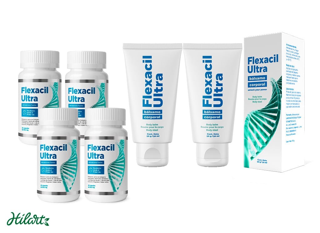 2 FLEXACIL ULTRA CREMA + 4 FLEXACIL ULTRA CAPSULAS - 1