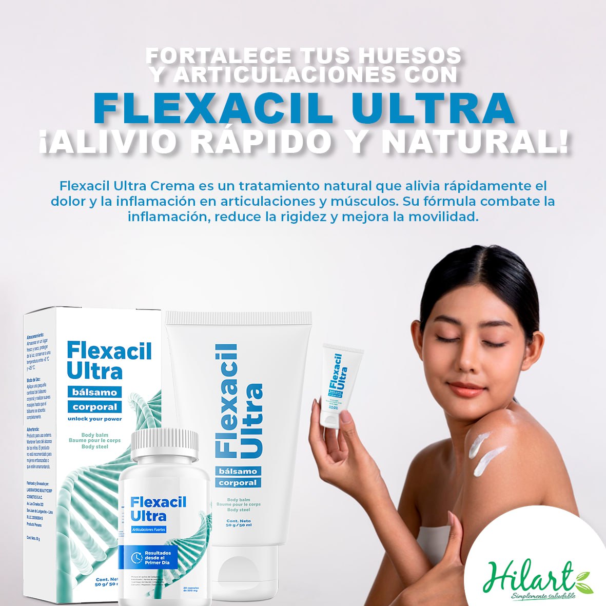 3 FLEXACIL ULTRA CREMA + 3 FLEXACIL ULTRA CAPSULAS - 2