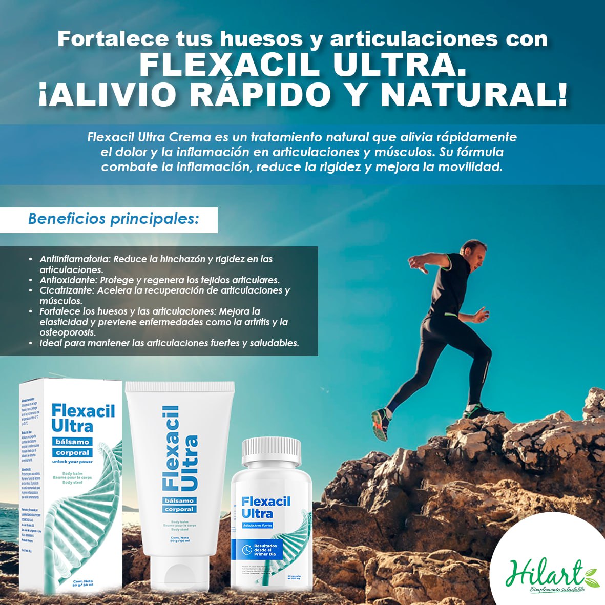 3 FLEXACIL ULTRA CREMA + 3 FLEXACIL ULTRA CAPSULAS - 4