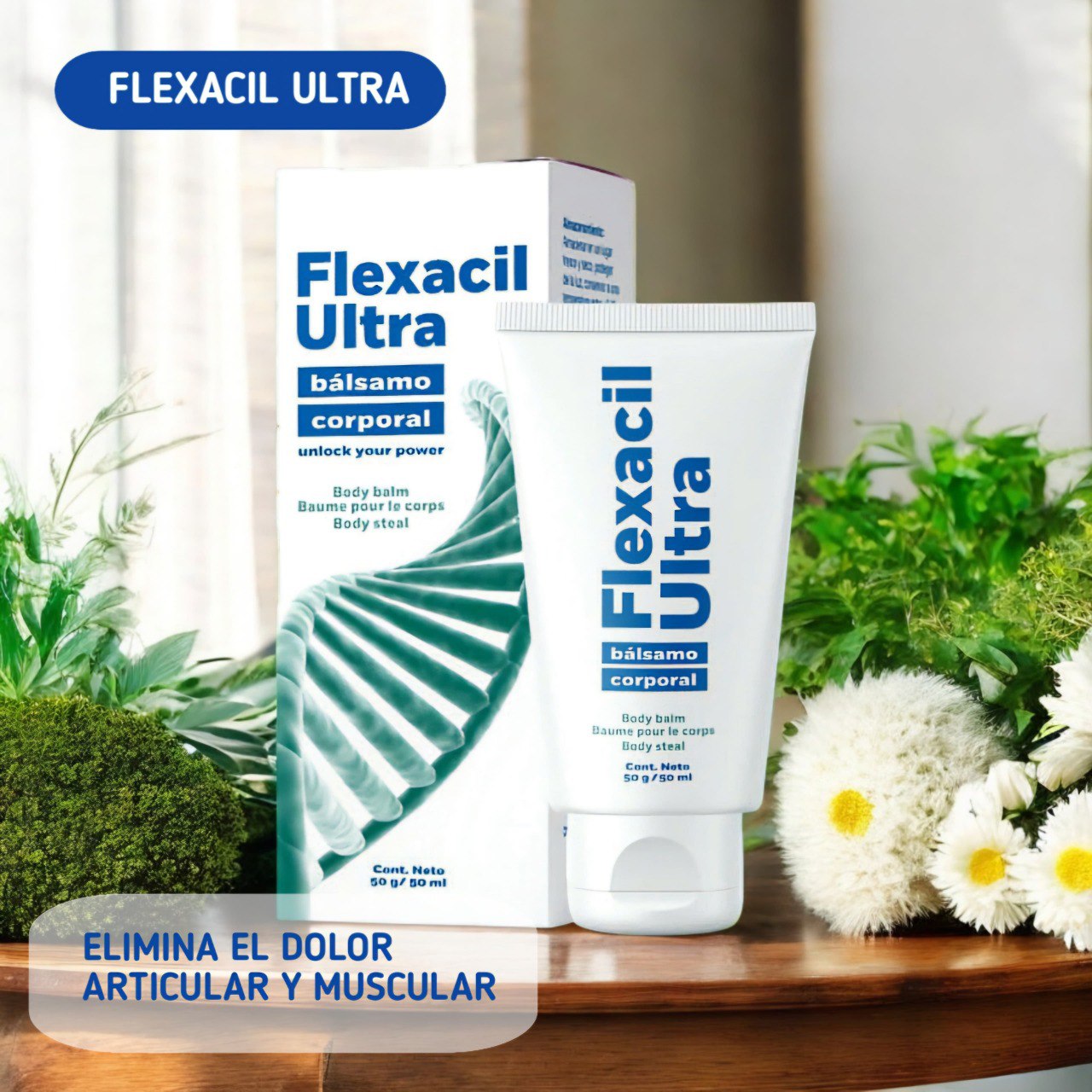 3 FLEXACIL ULTRA CREMA + 3 FLEXACIL ULTRA CAPSULAS - 5
