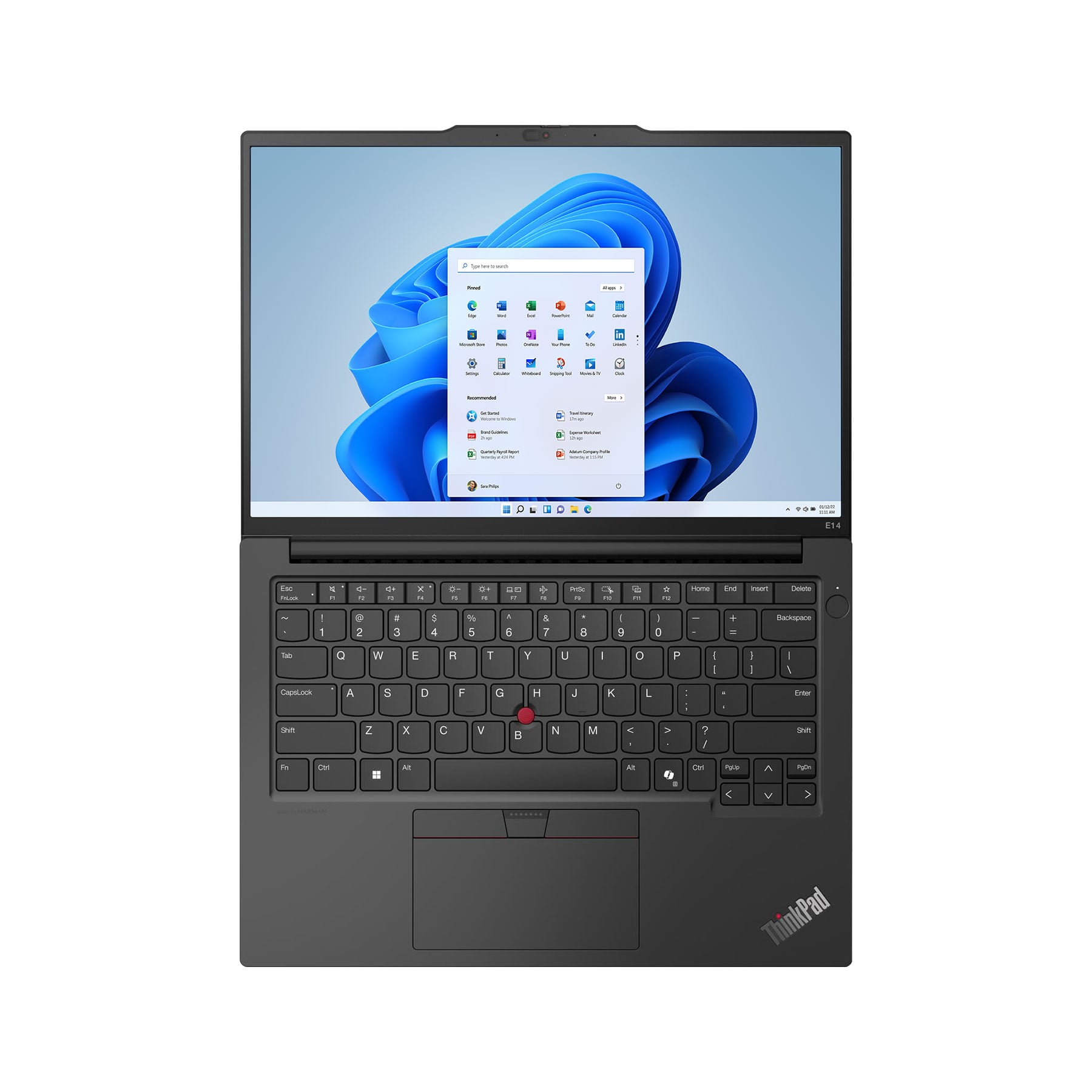 LAPTOP LENOVO THINKPAD E14 GEN 6 AMD RYZEN 7 7735HS 16GB 512GB GRAPHICS WINDOWS 11 PRO - 3