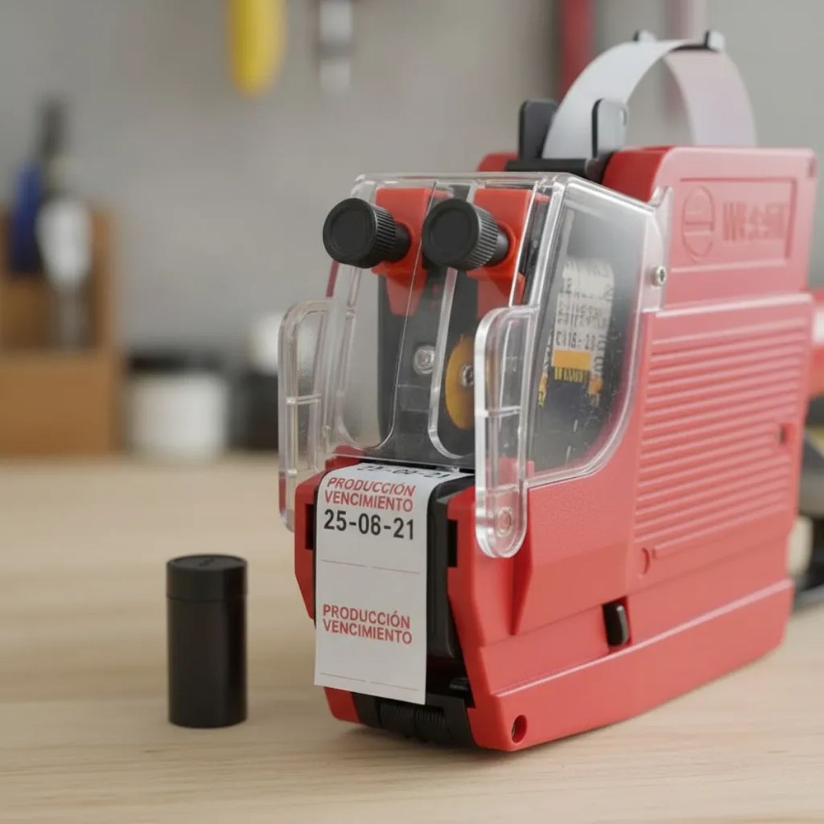 FECHADOR MX6600 DE PRODUCCIÓN VENCIMIENTO MÁS ETIQUETAS STICKERS CON 10 MIL ETIQUETAS - 5