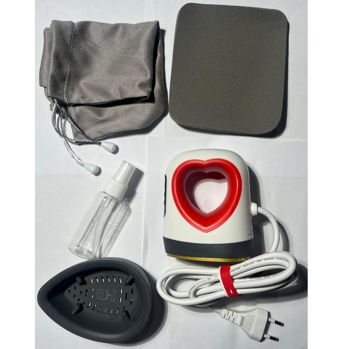 PLANCHA MINI PRENSA DE CALOR PARA ESTAMPADO 140 A 210 CENTÍGRADOS - MINI PLANCHA PRENSA CALOR POLOS BOLSAS GORRAS ZAPATILLAS - 2