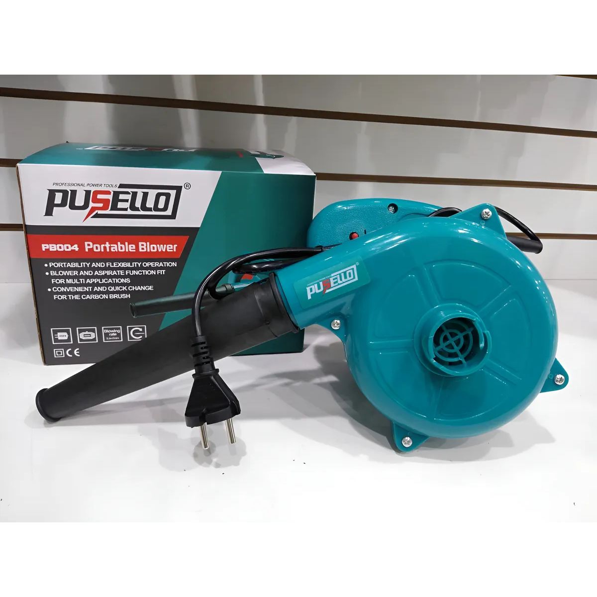 SOPLADOR ASPIRADOR DE AIRE LIMPIEZA SOPLETE PORTÁTIL 600W - 2