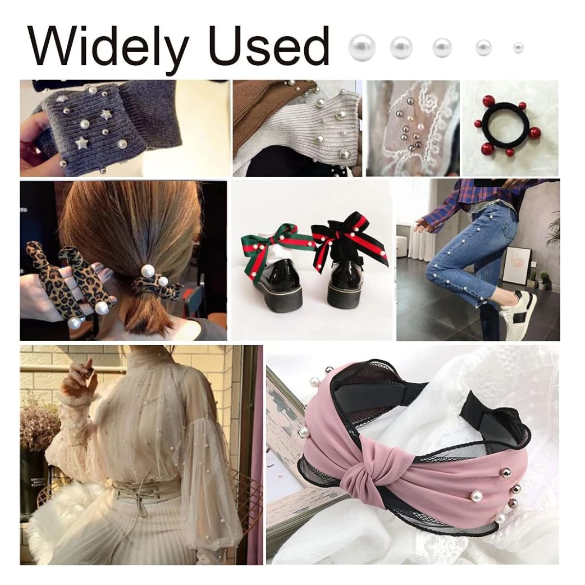 MÁQUINA DE FIJACIÓN DE REMACHES CON 5 TROQUEL Y 500 PERLAS DIFERENTES TAMAÑOS PARA SOMBREROS ZAPATOS, ROPA, BOLSOS FALDAS - 5
