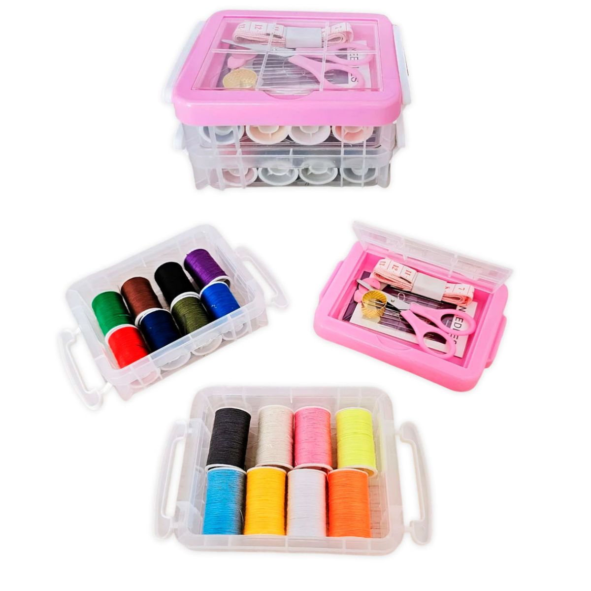 KIT DE COSTURA PORTATIL CON ESTUCHE - 1