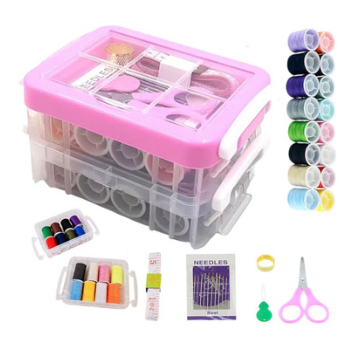 KIT DE COSTURA PORTATIL CON ESTUCHE - 2
