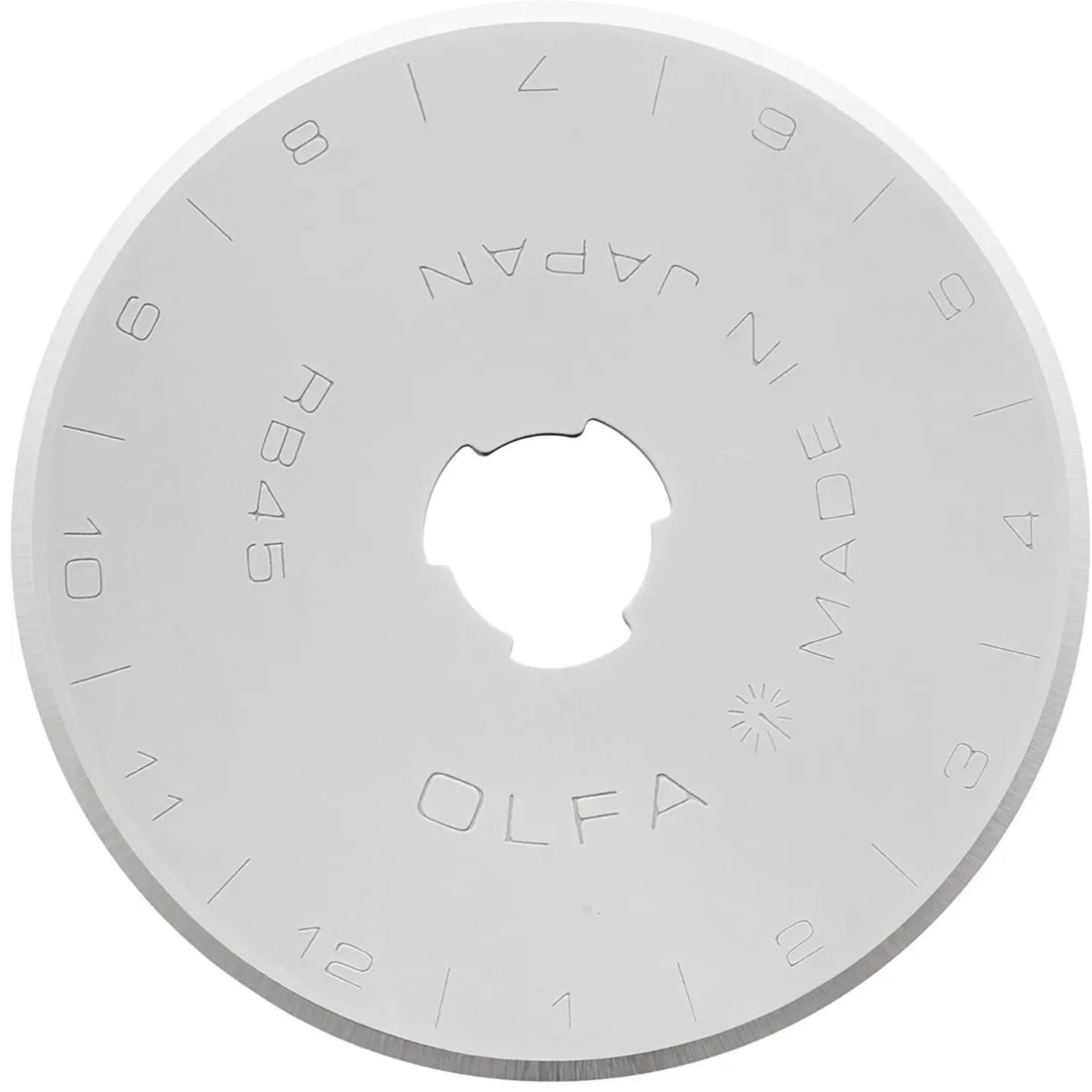 5 CUCHILLAS GIRATORIAS OLFA 45MM CORTADOR ROTATIVO REPUESTO - 3
