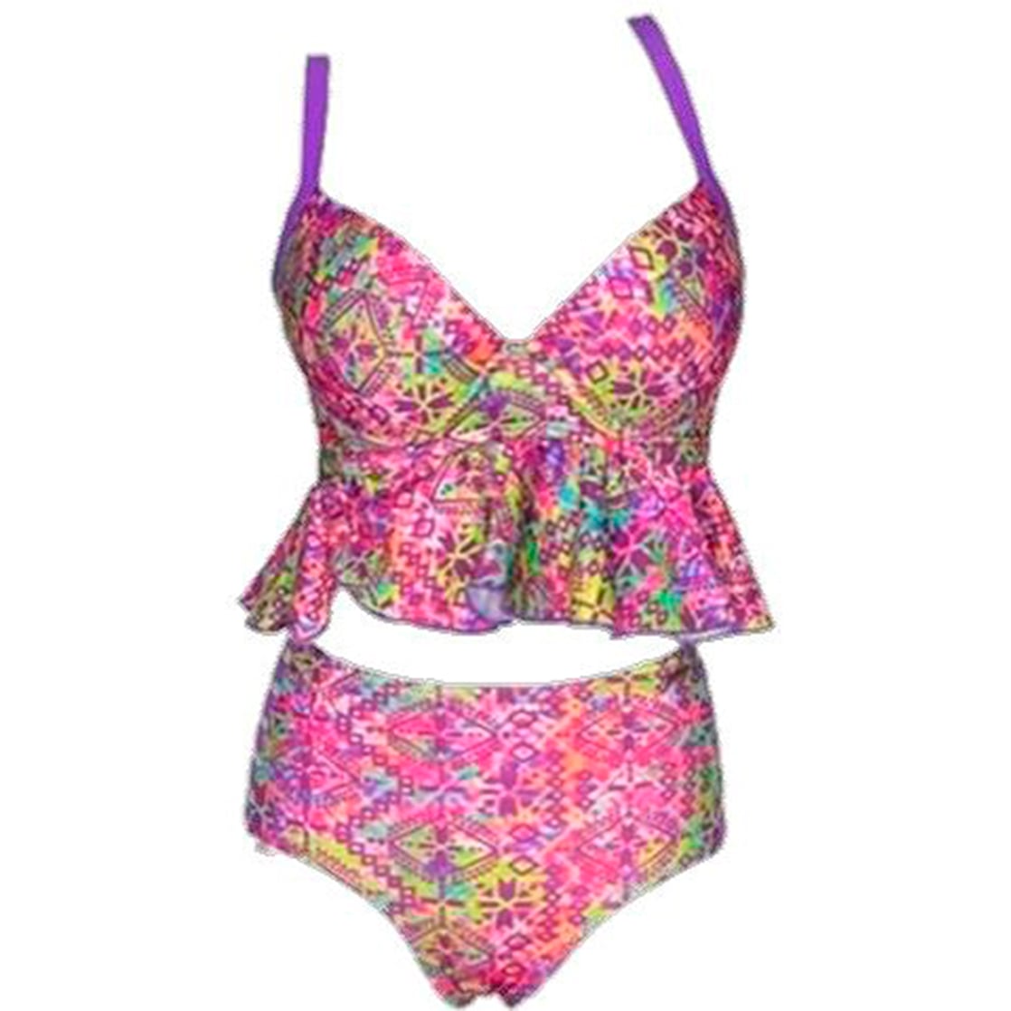 ROPA DE BAÑO PUSH UP LICRA MUJER ROSADO GN-TARION GL-48 - 1