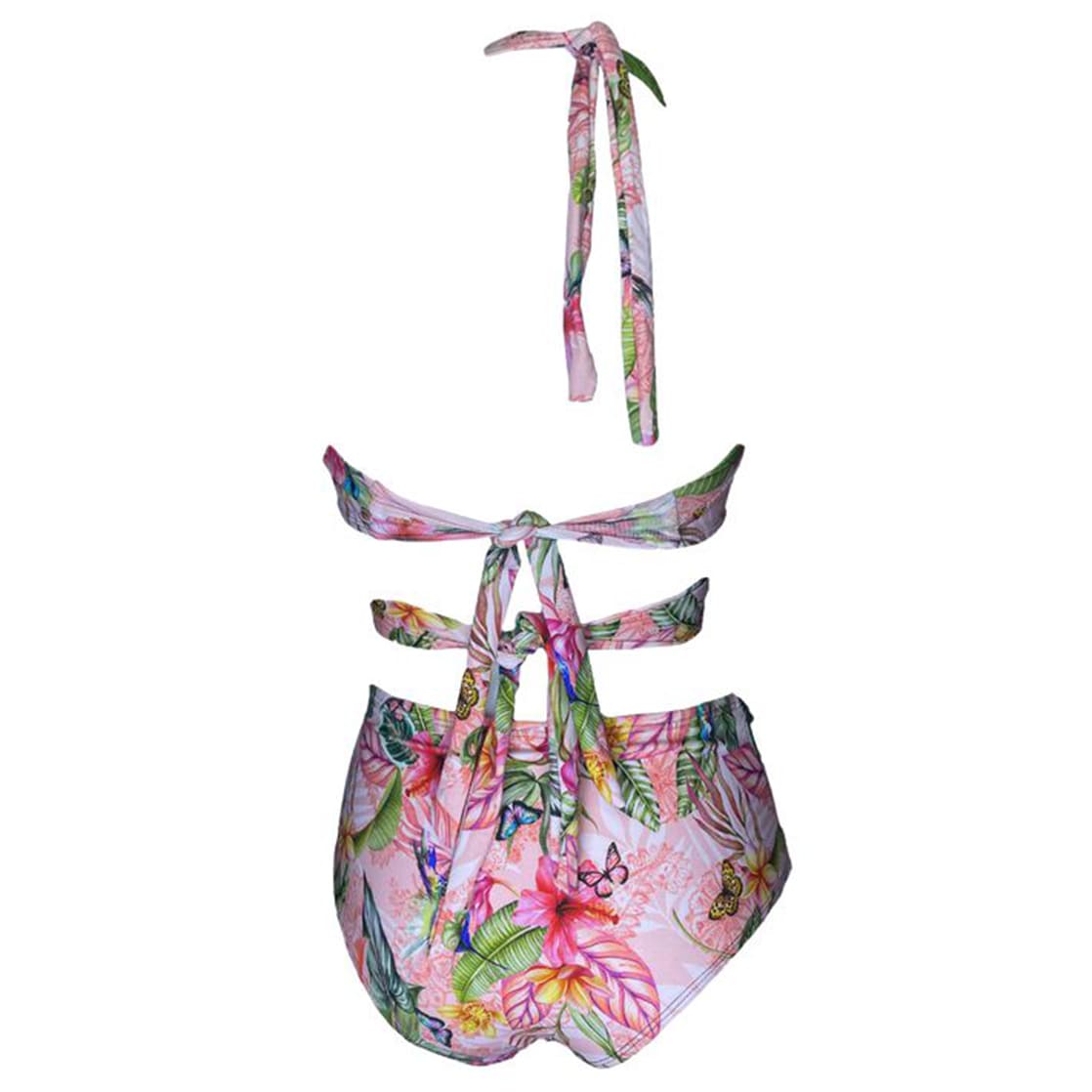 BIKINI PUSH UP LICRA MUJER ROSADO UV VERA MIRANDA ROSA GL-48 - 2
