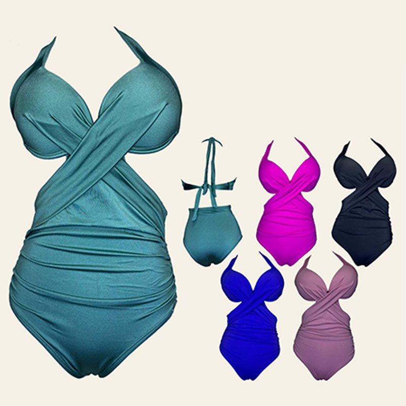 ENTERIZO PUSH UP LICRA MUJER NEGRO UV MARÍA LETICIA RAMOLINO GL-48 COLOR - 1