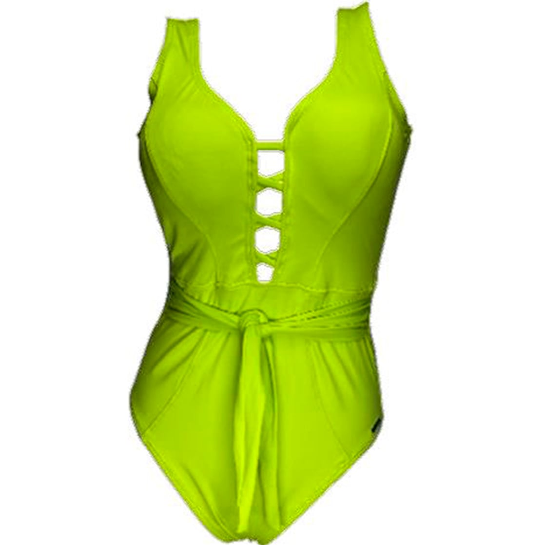ROPA DE BAÑO PUSH UP LICRA MUJER VERDE PRINCESA GL-48 - 1
