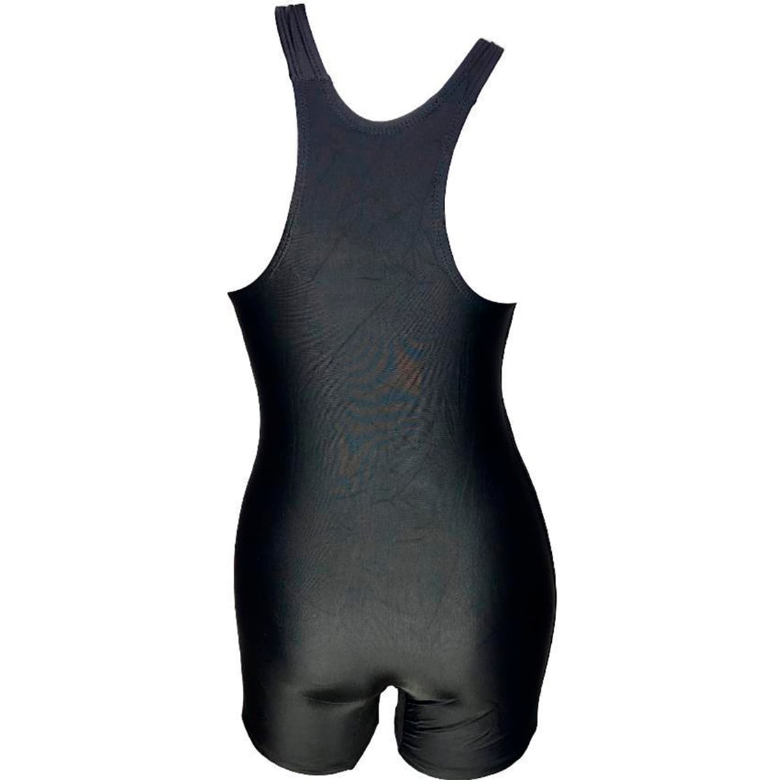 ROPA DE BAÑO PUSH UP LICRA MUJER NEGRO NATACION CLASICO SHORT GL-32 - 2
