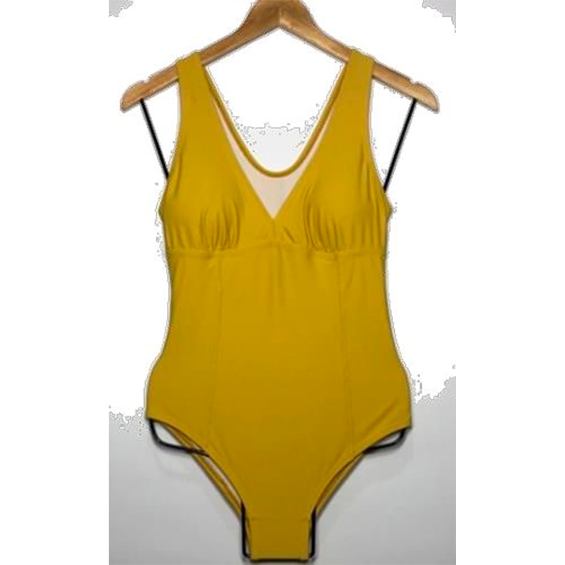ROPA DE BAÑO PUSH UP LICRA MUJER AMARILLO JASMIN GL-30 - 1