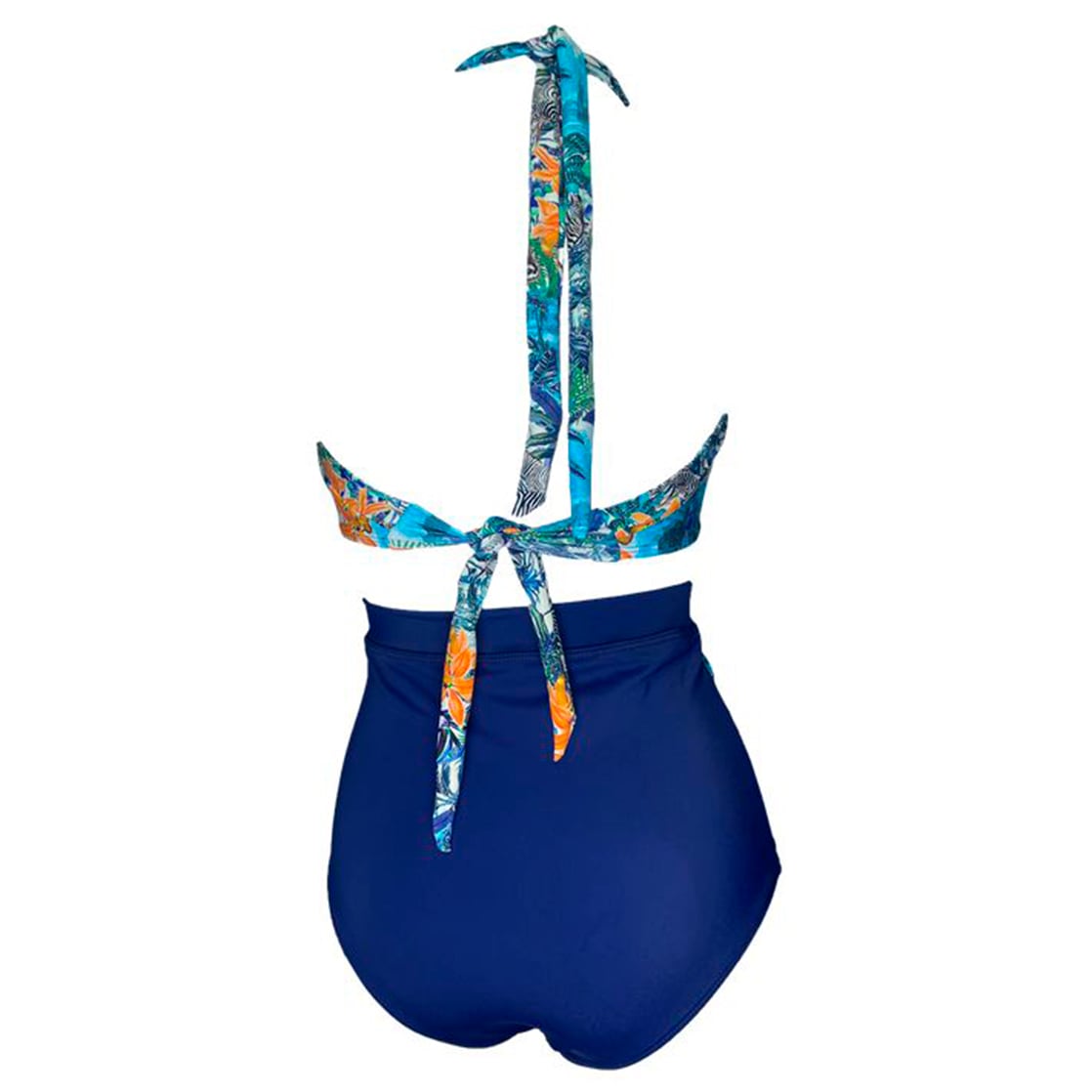 BIKINI PUSH UP LICRA MUJER AZUL UV JANE GOODALL GL-46 - 2