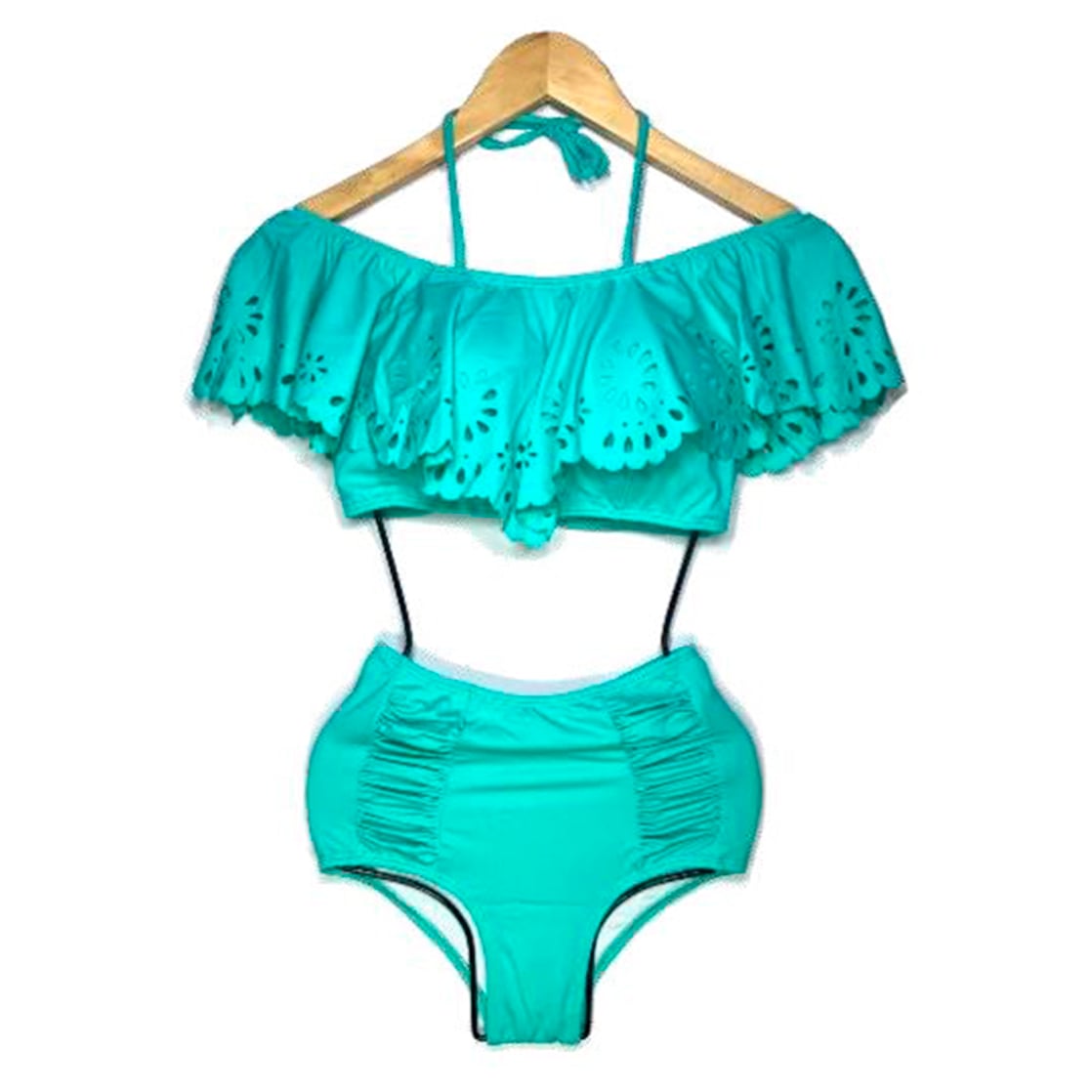 ROPA DE BAÑO PUSH UP LICRA MUJER CELESTE ILARIA GL-45 - 1