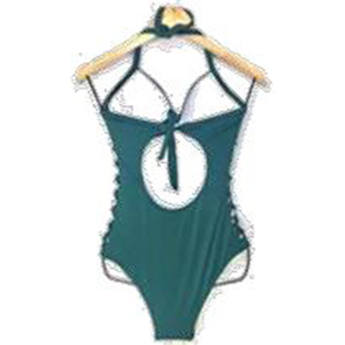 ROPA DE BAÑO PUSH UP LICRA MUJER VERDE KATHERINE GL-50 - 2