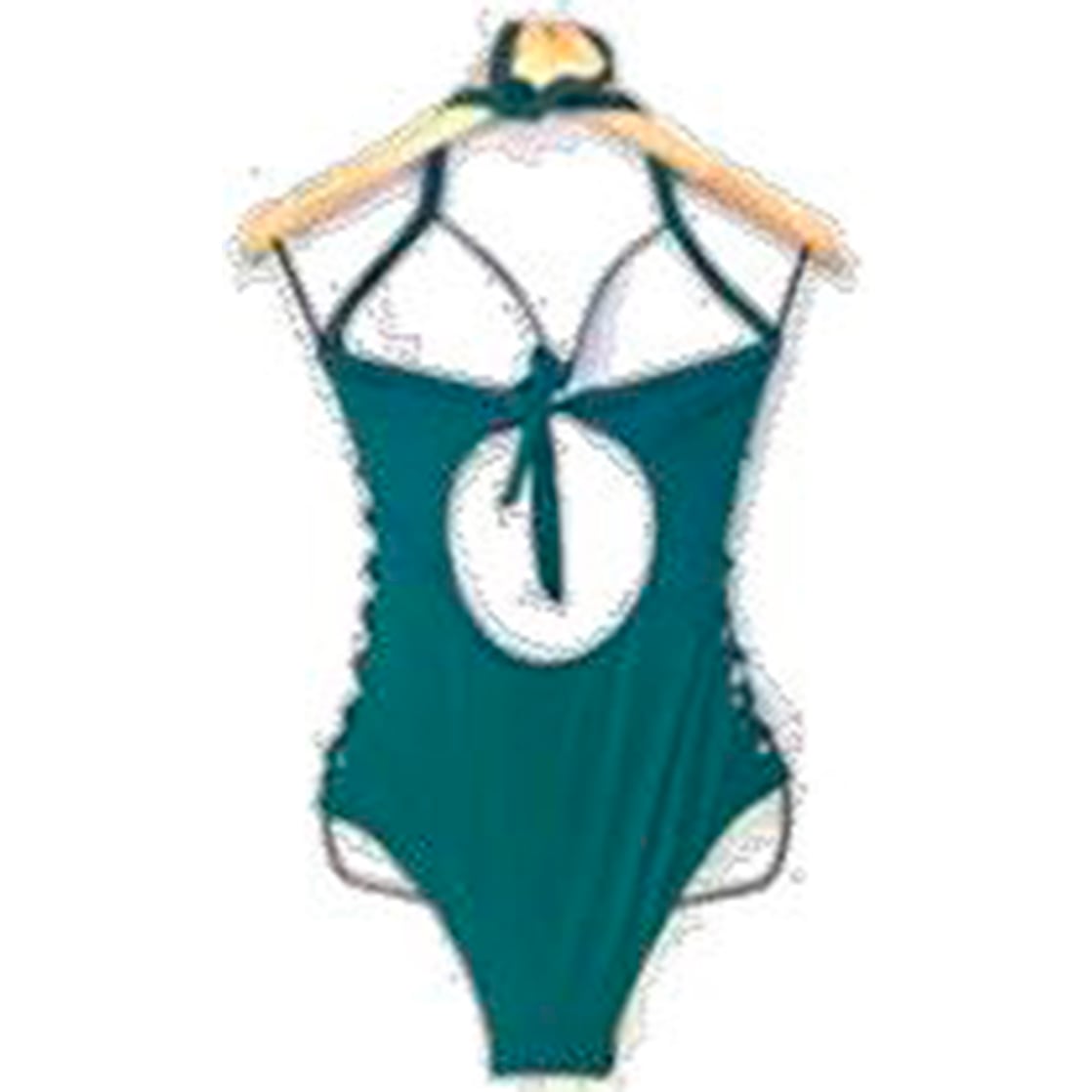 ROPA DE BAÑO PUSH UP LICRA MUJER VERDE KATHERINE GL-50 - 2