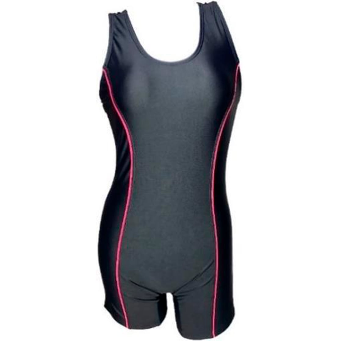 ROPA DE BAÑO PUSH UP LICRA MUJER ROJO NATACION VENAS GL-32 - 1