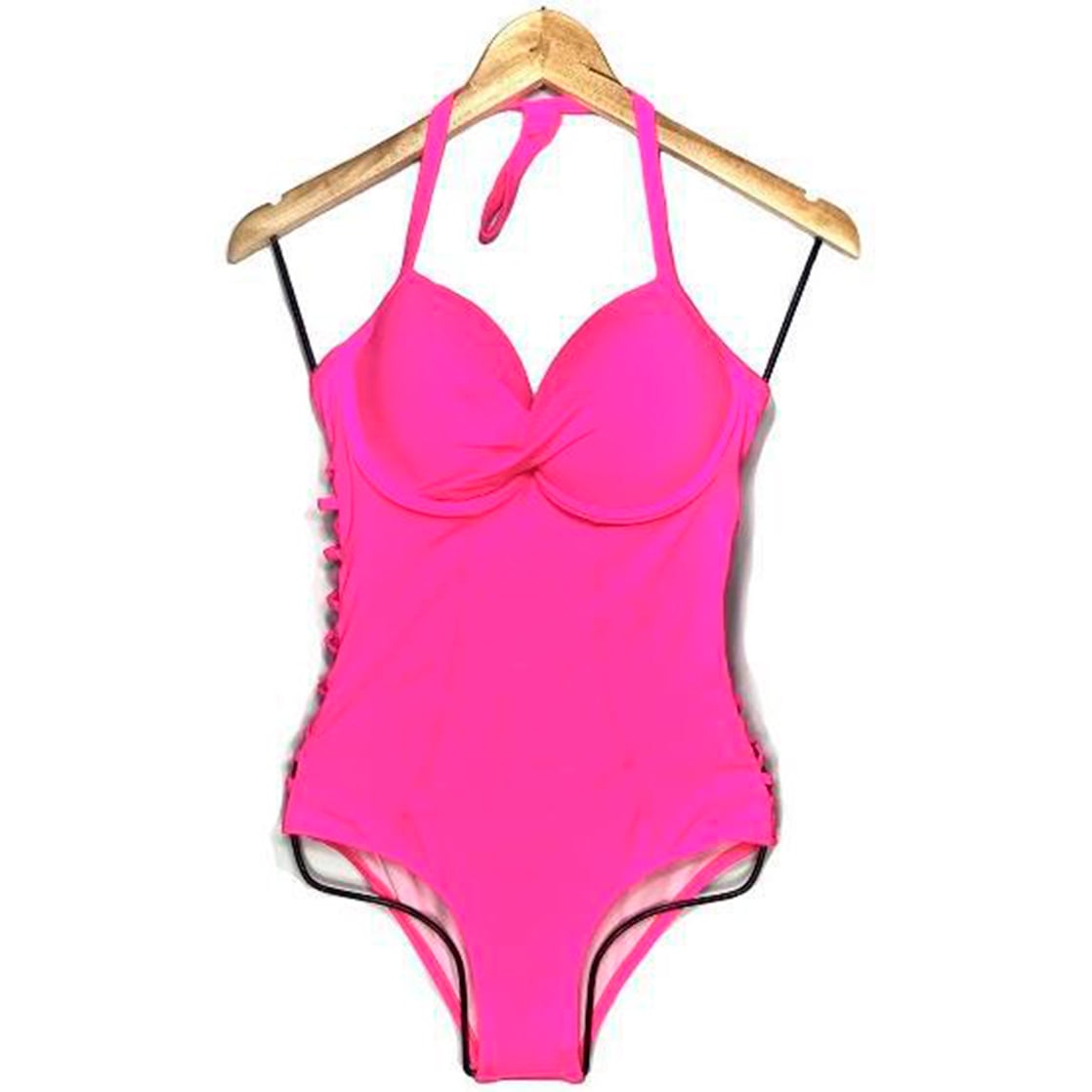 ROPA DE BAÑO PUSH UP LICRA MUJER FUCSIA KATHERINE GL-50 - 1