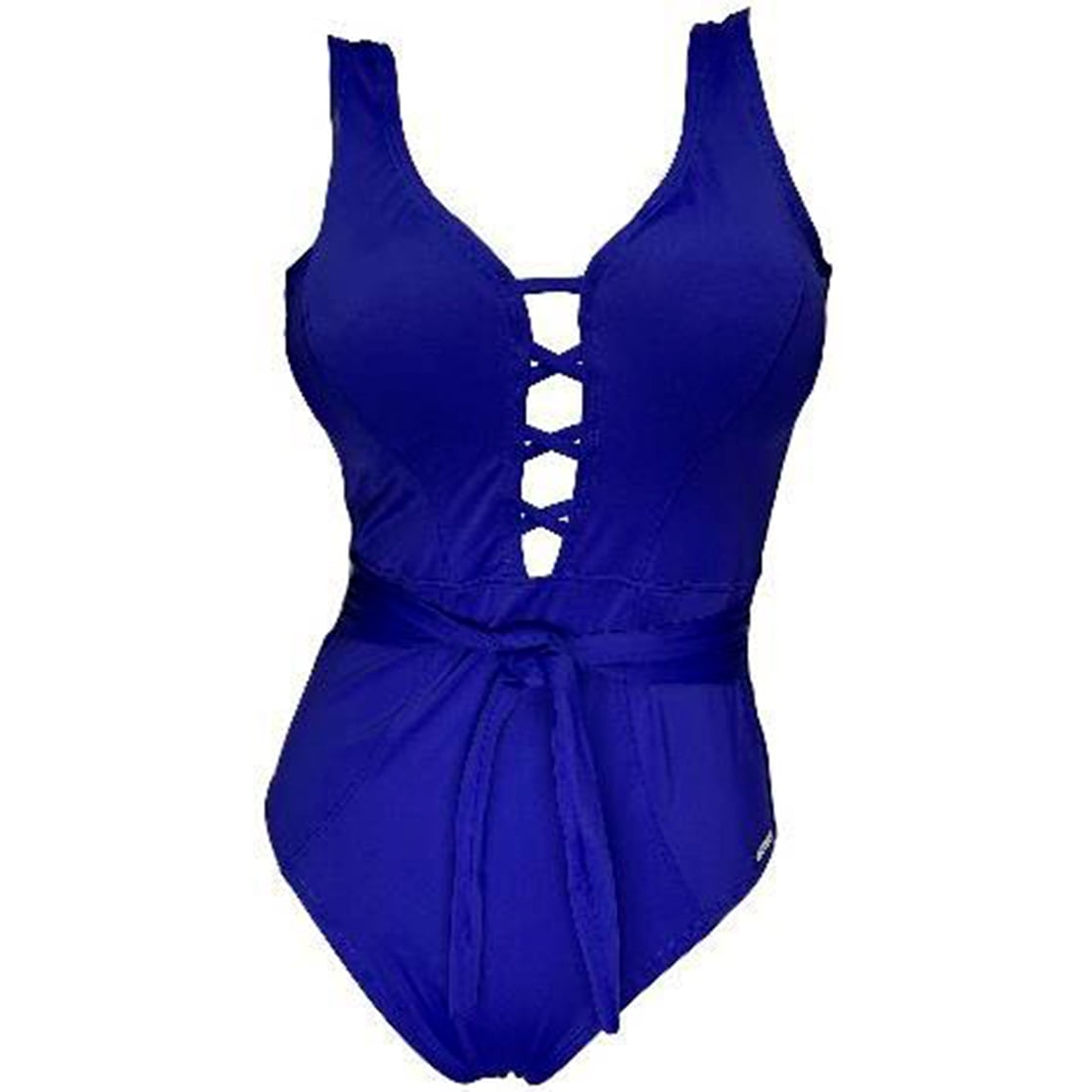 ROPA DE BAÑO PUSH UP LICRA MUJER AZUL PRINCESA GL-48 - 1