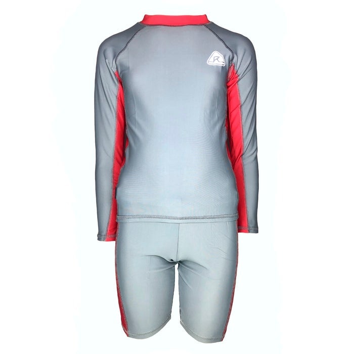 CONJUNTO NIÑO GRIS MANGA LARGA GL-43 - 1