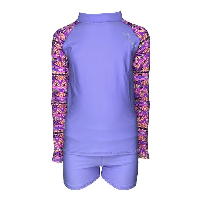 CONJUNTO NIÑA LILA MANGA LARGA GL-44 - 1