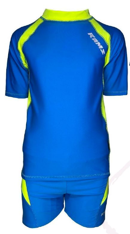 CONJUNTO NIÑO TURQUESA MANGA CORTA GL-41 - 1