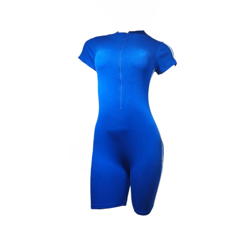 ENTERIZO SHORT MUJER AZUL ADID - 1