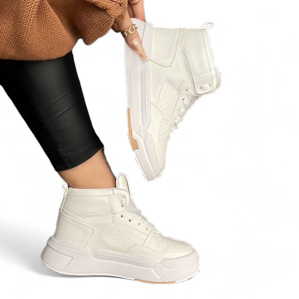 ZAPATILLAS MUJER BLANCO CLASSIC PASADOR CRUZADO 2086L-55 - 1