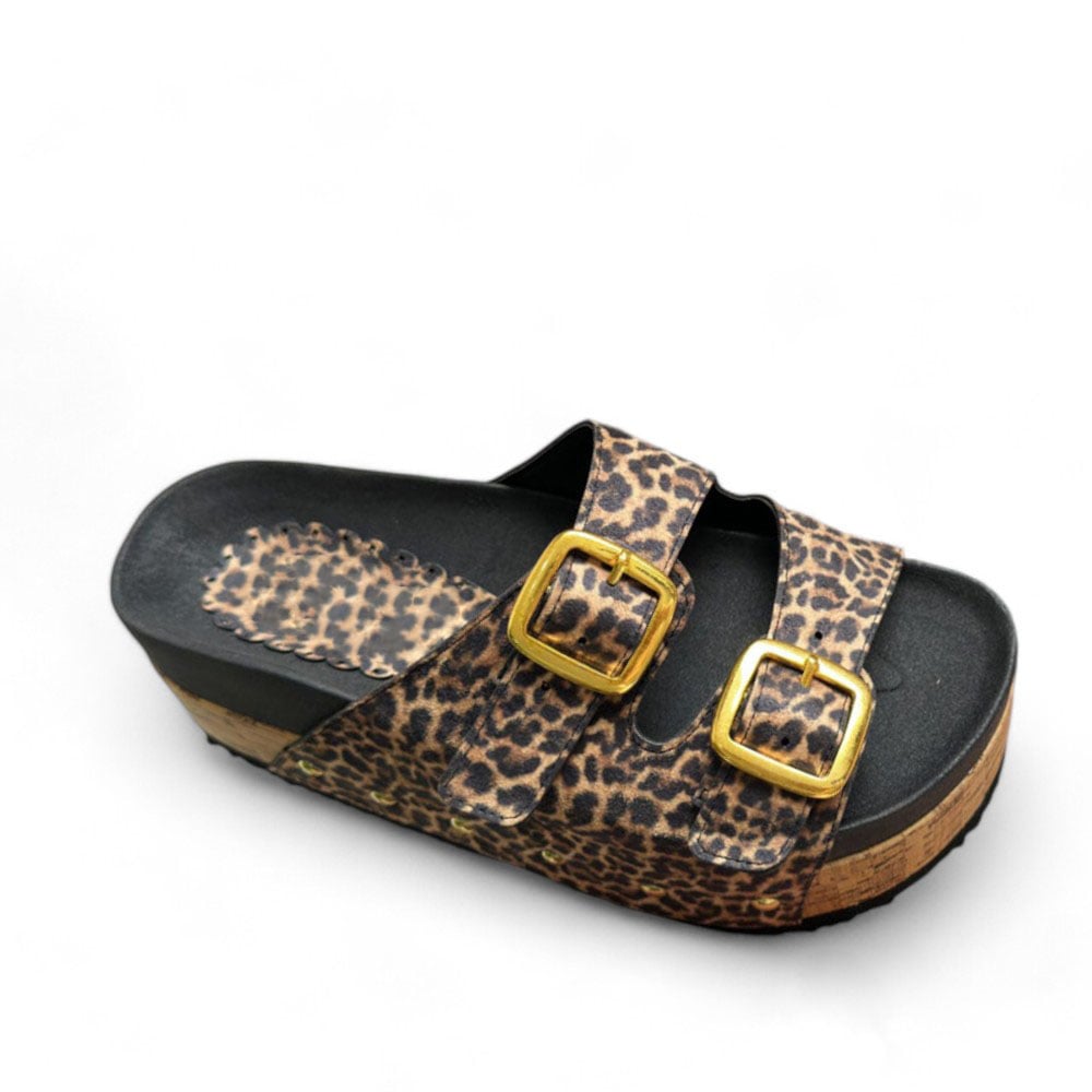 SANDALIAS MUJER ROUGH DOBLE HEBILLA 2086L-52 PRINT - 2