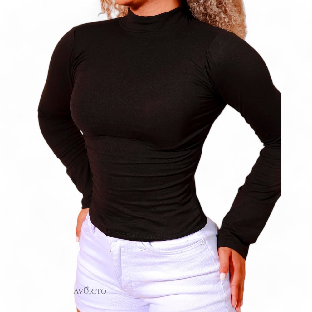 CAFARENA CROP SAB-12 COLOR NEGRO - 1