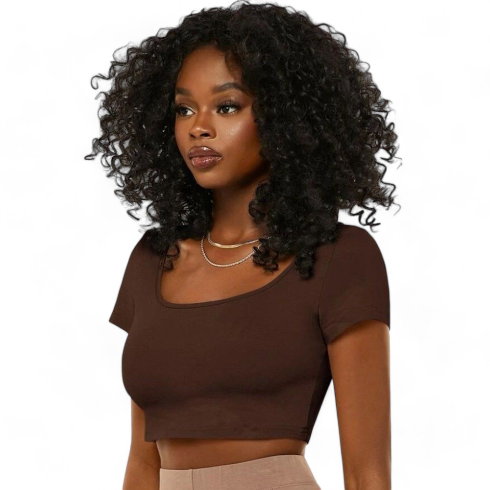 POLO TERESA SAB-12 COLOR MARRON - 1