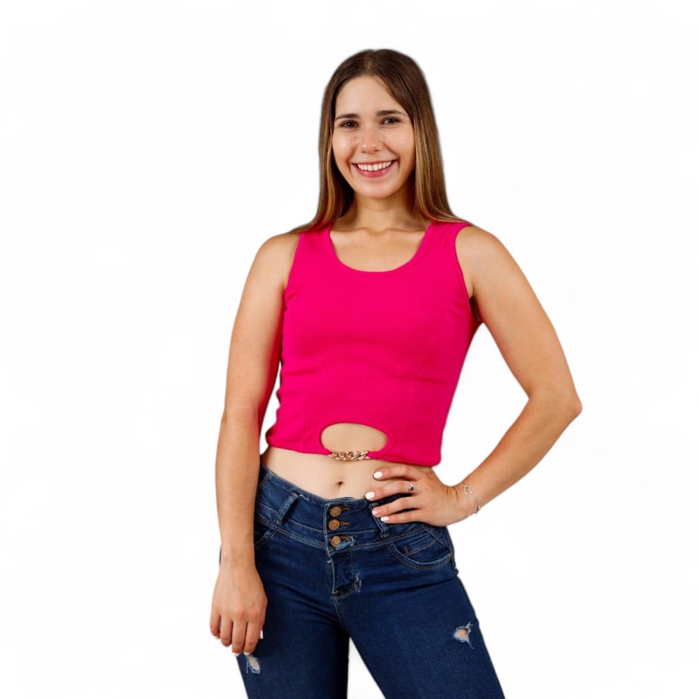 POLO ALESSIA SAB-10 COLOR ROSADO - 1