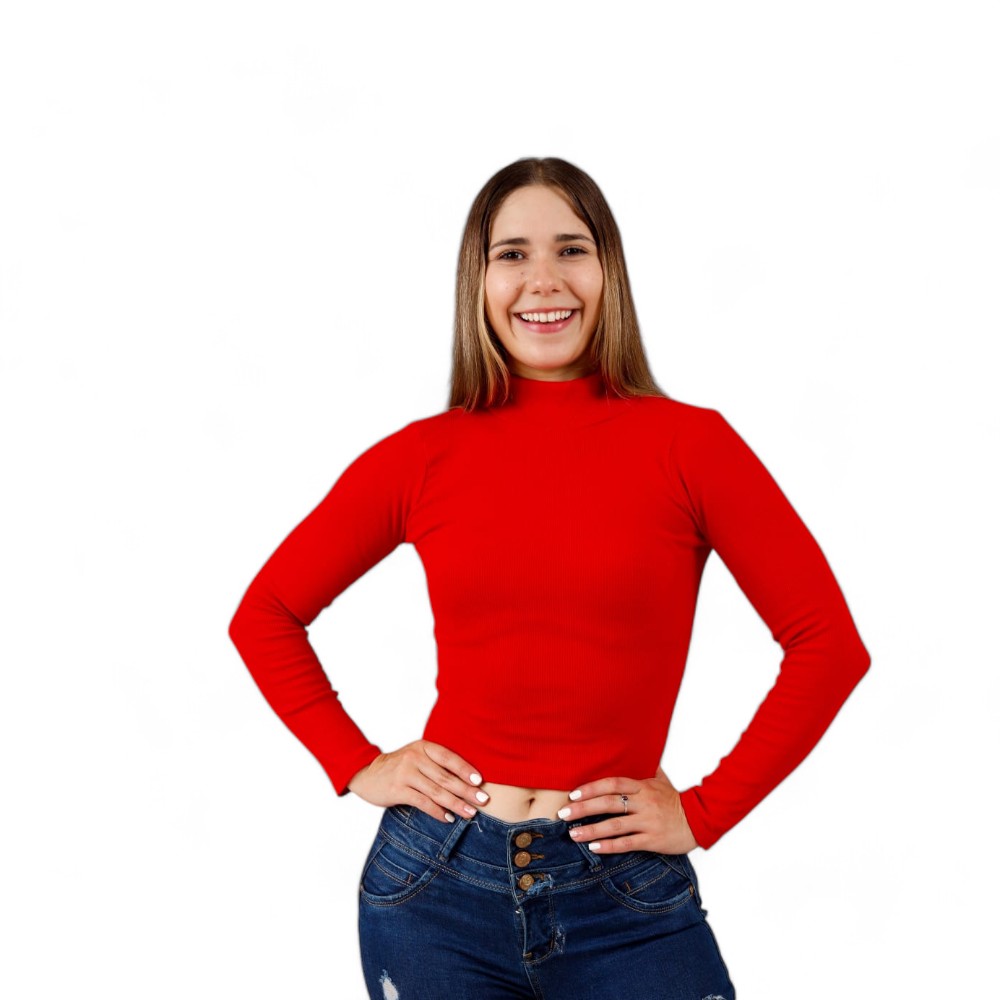 CAFARENA CROP SAB-13 COLOR ROJO - 3