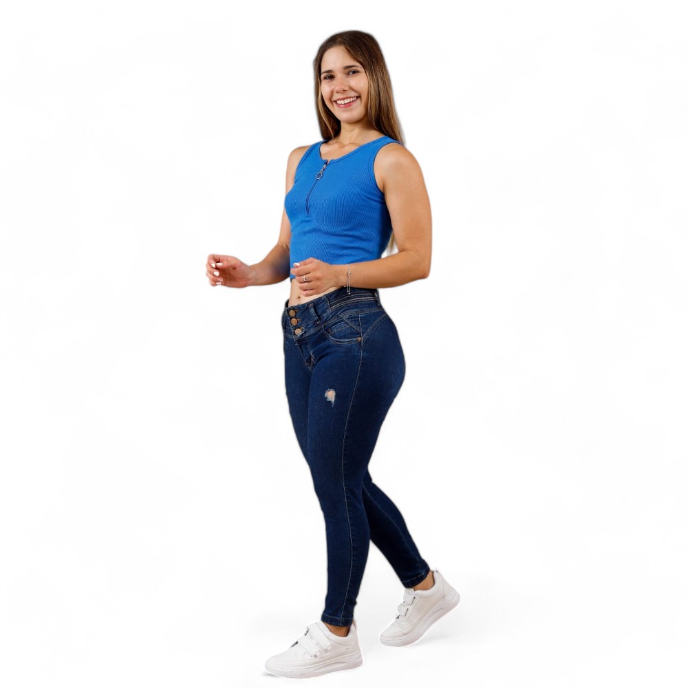POLO SARA SAB-12 COLOR AZUL - 3