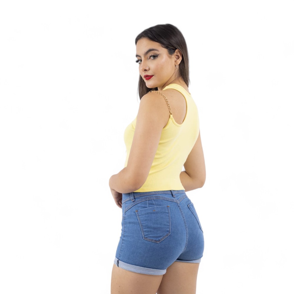 POLO LIZET CADENA SAB-12 COLOR AMARILLO - 3