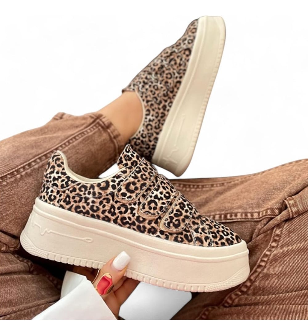 ZAPATILLAS MUJER MULTICOLOR CASUAL TRES PEGAPEGAS 2086L-52 PRINT - 2