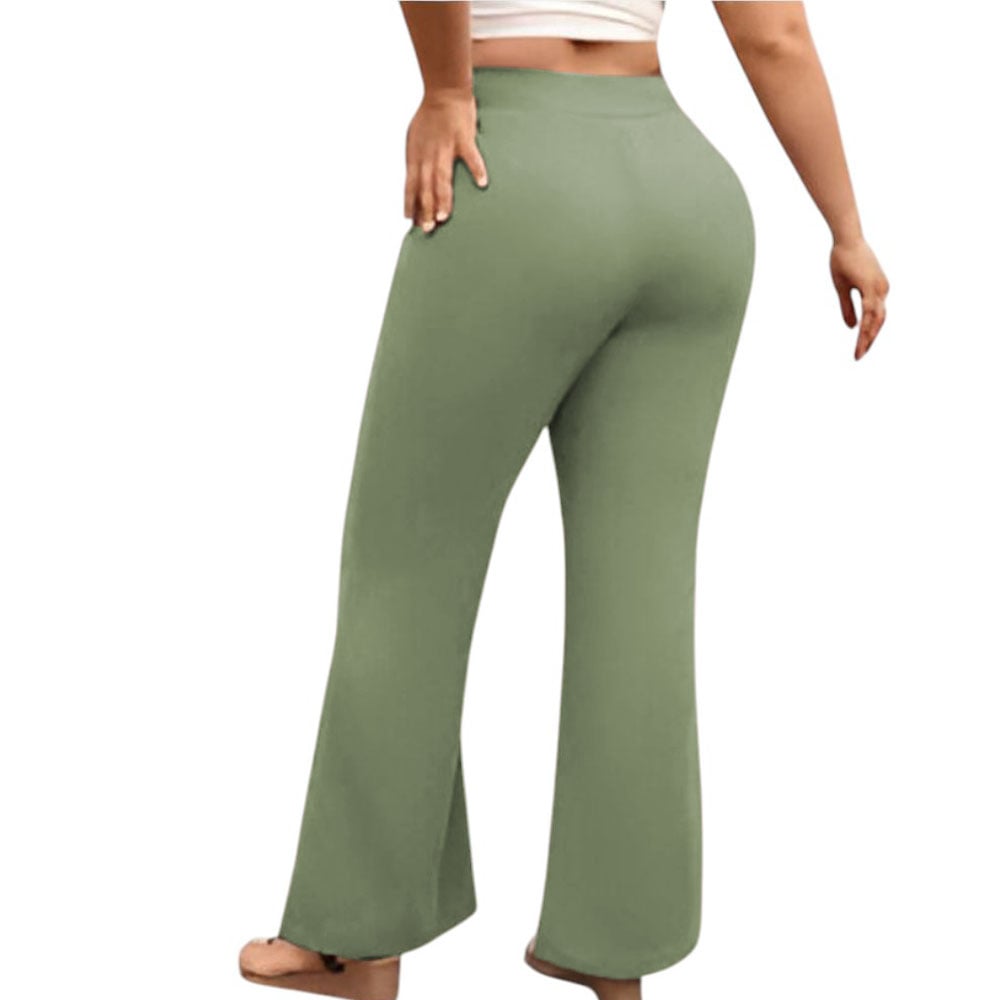 PANTALON MANGA 3/5 HILO MUJER VERDE 359G-25 - 1