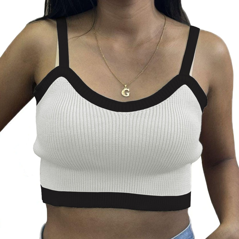 TOP MUJER HILO NACIONAL 359G-10 COLOR BLANCO - 1