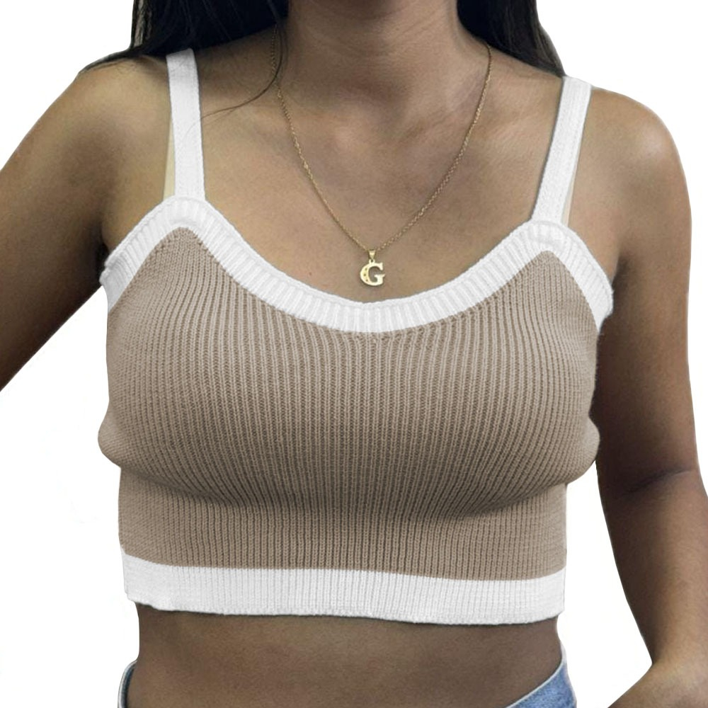 TOP MUJER HILO NACIONAL 359G-10 COLOR BEIGE - 1