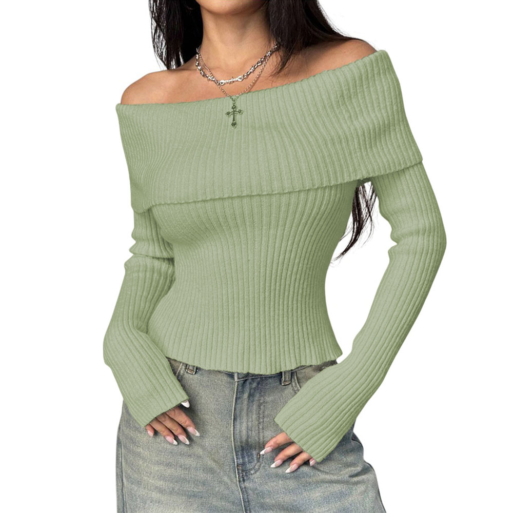 SUETER MUJER HILO MLARGA MARINERA 359G-23 COLOR VERDE - 1