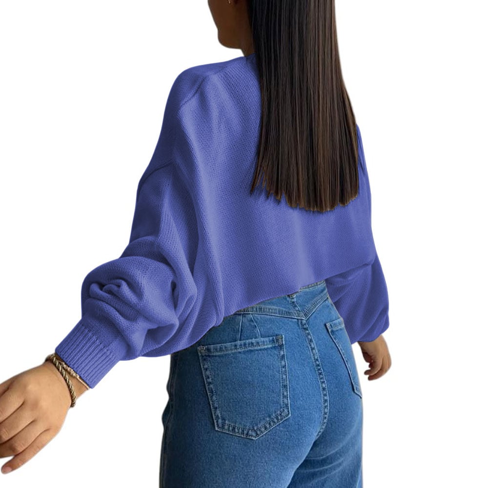SUETER MUJER HILO CERADA MLARGA 359G-25 COLOR MORADO - 2