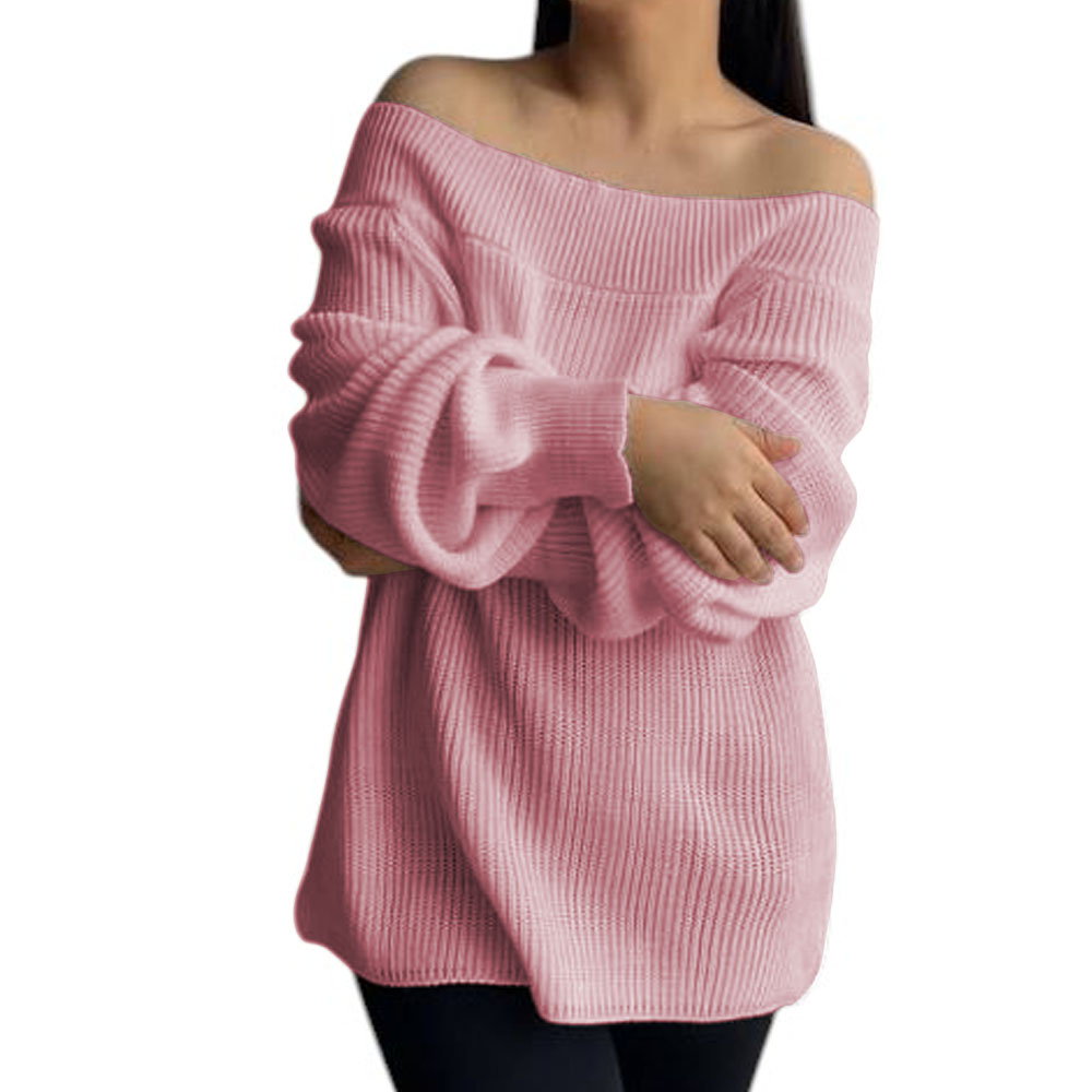 CHOMPA MUJER HOMBROS HILO DRALOM 359G-24 COLOR ROSA - 2