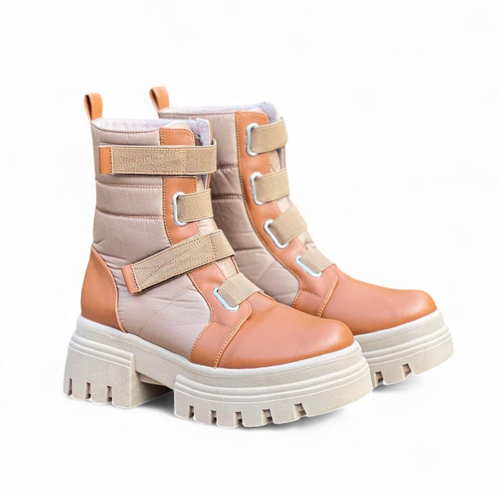 BOTIN MUJER IMPERMIABLE TACO 5 2086L-65 COLOR CAMEL - 3