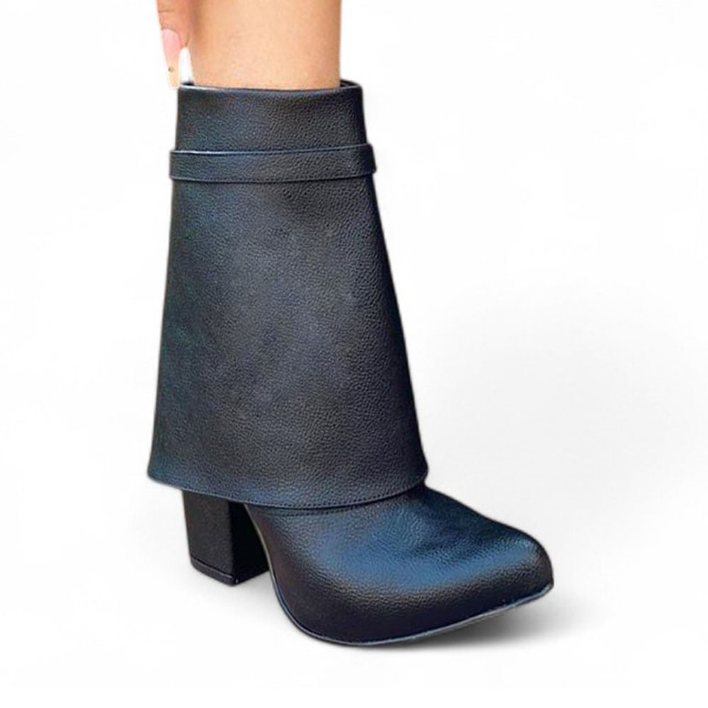 BOTA MUJER HAWAI BAJA TACO 9 1299 5C-85 COLOR NEGRO - 1